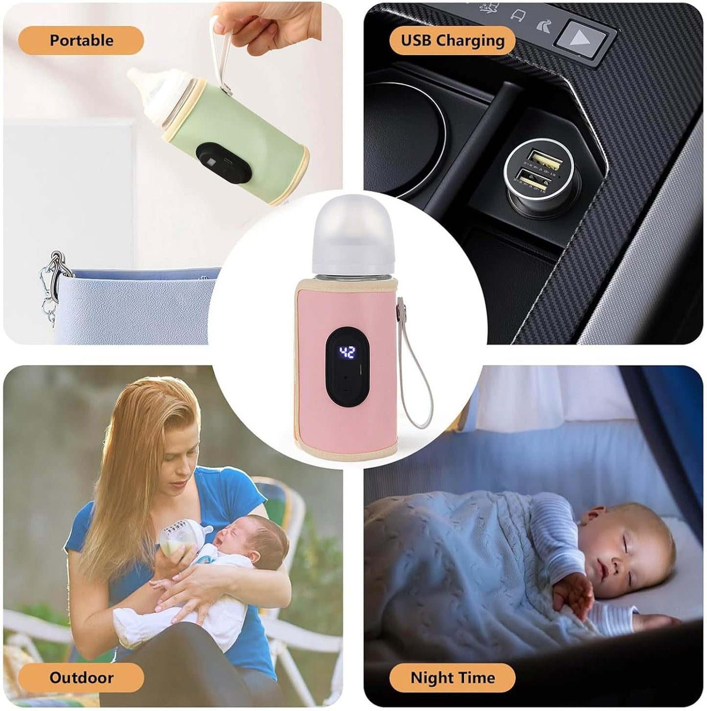 chauffe biberon beaba - Portable USB Bottle Warmer™