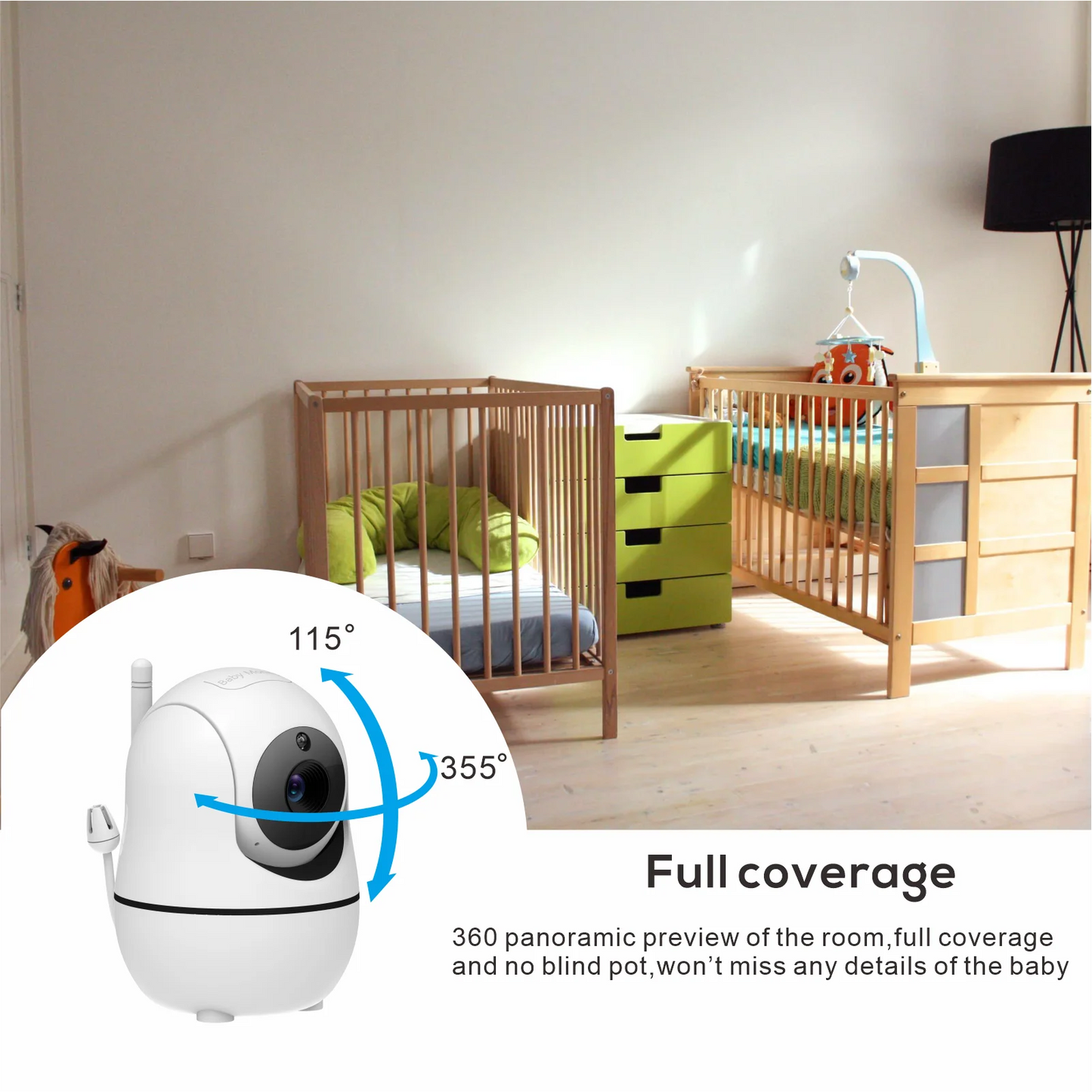 Moniteur vidéo pour bébé