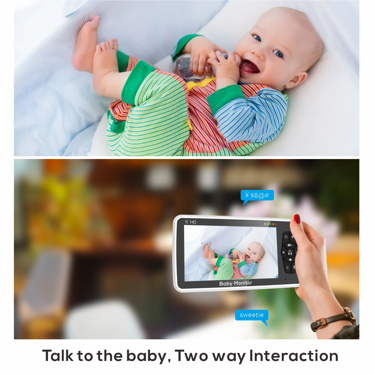 Moniteur vidéo pour bébé