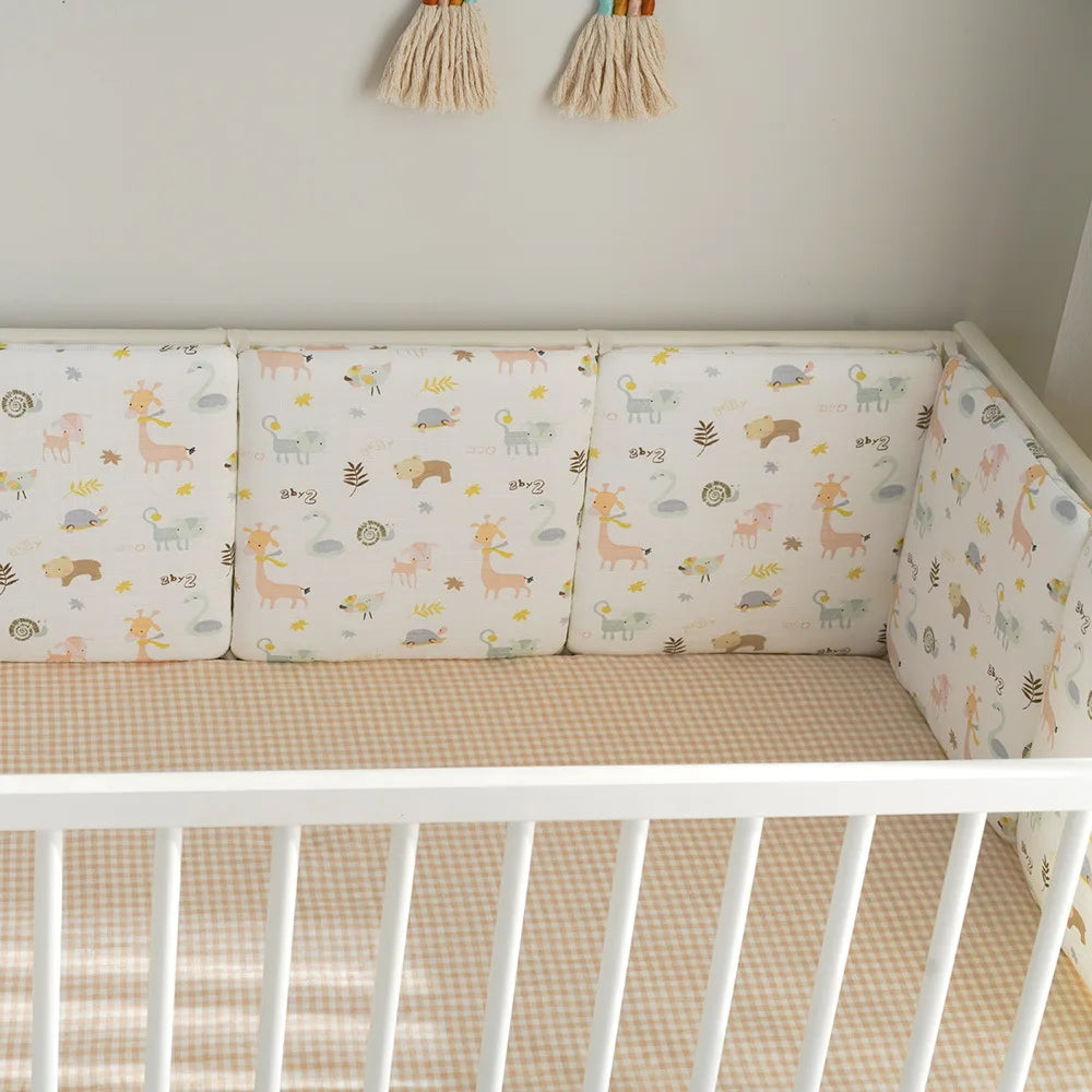 Tour de lit bébé - Baby Bed Bumper™ -  Kaki