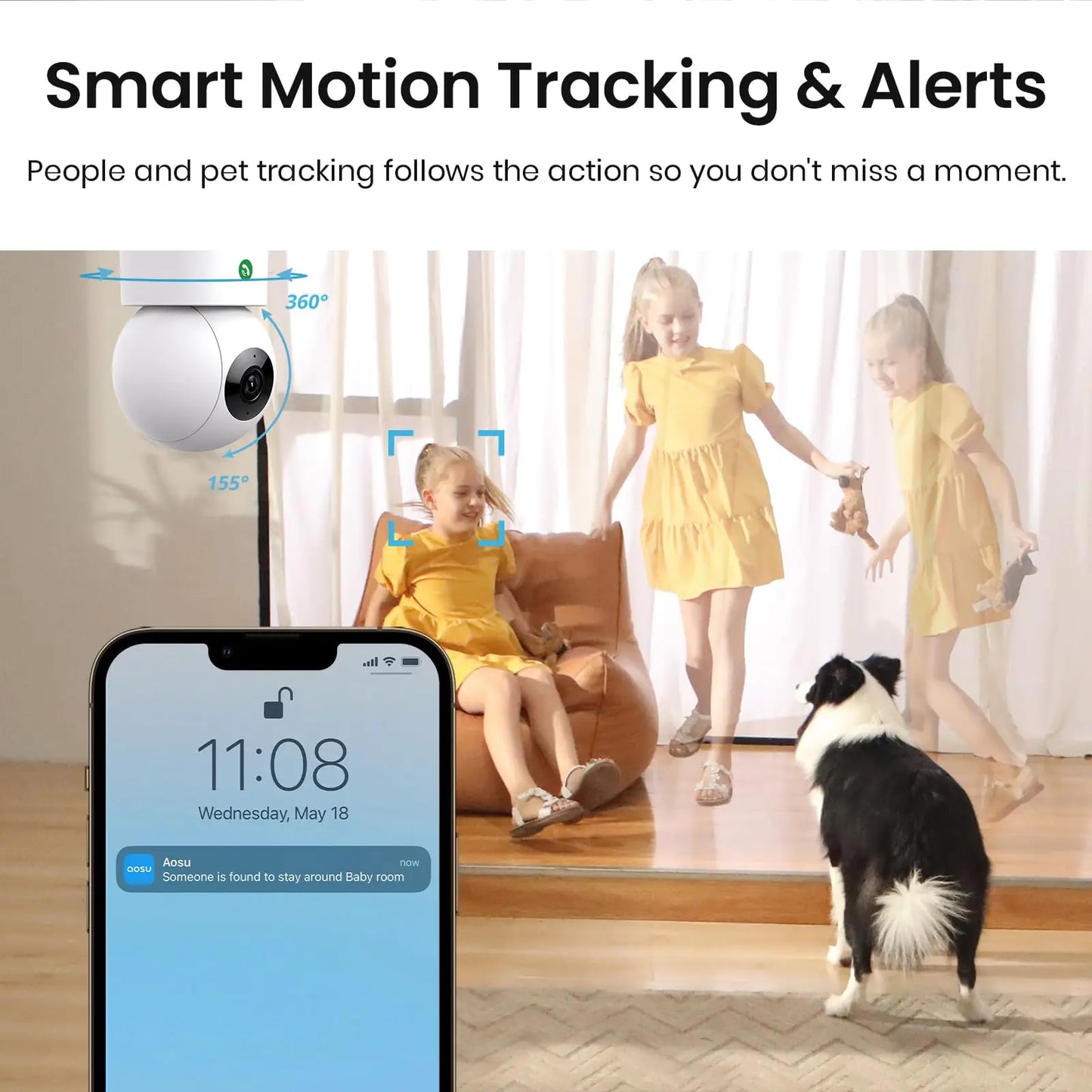 Moniteur vidéo pour bébé