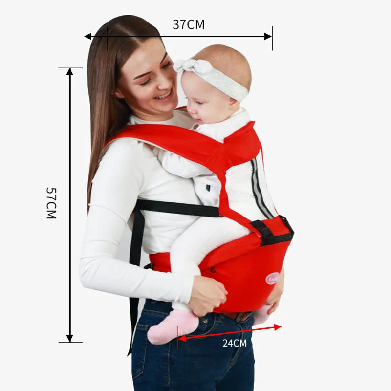 Porte bébé - Sac à dos porte-bébé ergonomique de 0 à 48 mois