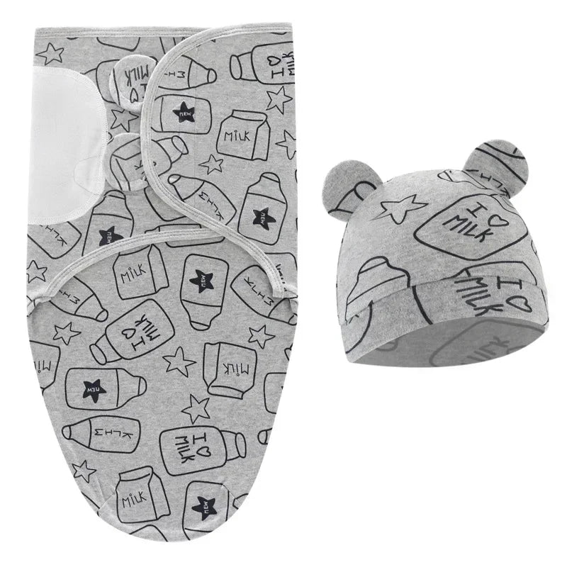 Couverture emmaillotage - Baby Cotton Swaddle Blanket 0-6 Months™