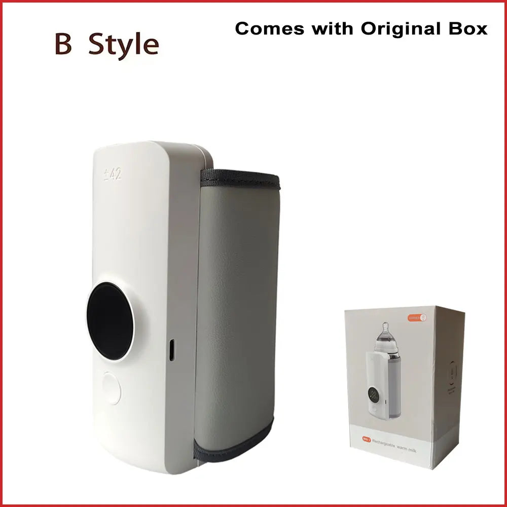 Chauffe biberon - portable rechargeable avec charge rapide