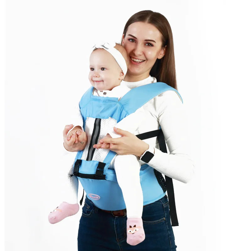 Porte bébé - Sac à dos porte-bébé ergonomique de 0 à 48 mois