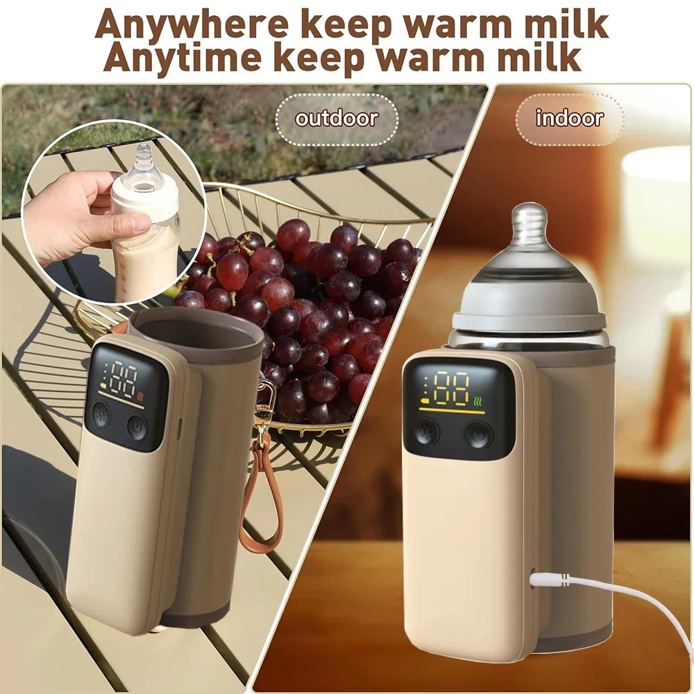 Chauffe biberon - portable rechargeable avec charge rapide