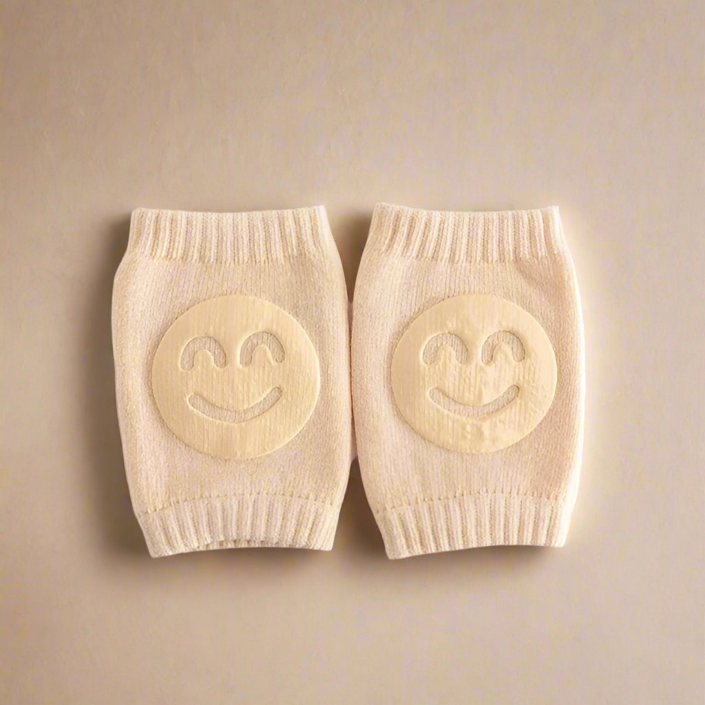 Genouillères - TotiPads™ - SmileyBeige - Bébé Surdoue