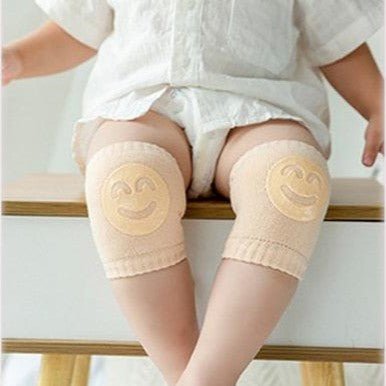 Genouillères - TotiPads™ - SmileyBeige - Bébé Surdoue