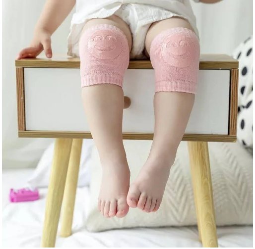 Genouillères - TotiPads™ - SmileyRose - Bébé Surdoue