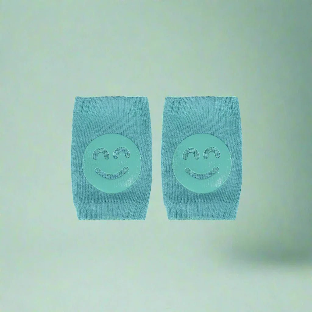 Genouillères - TotiPads™ - SmileyTurquoise - Bébé Surdoue