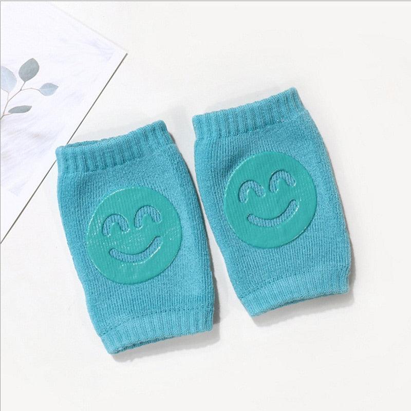Genouillères - TotiPads™ - SmileyTurquoise - Bébé Surdoue