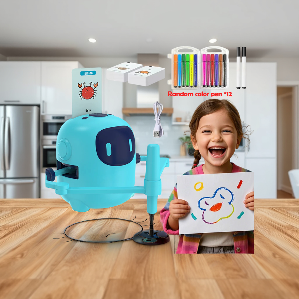 Robot de dessin pour enfants