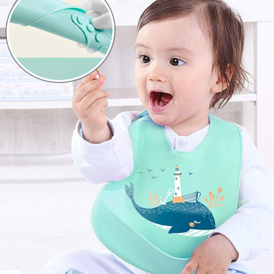 Bavoir bébé - en Silicone