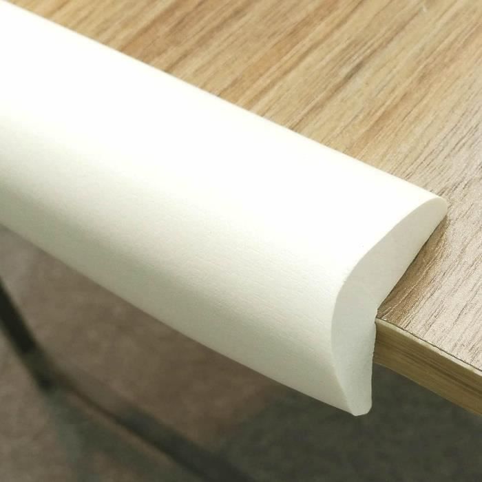 Protecteur de Coin de Table - BabySafetyCornerProtector™ - Blanc - Bébé Surdoue