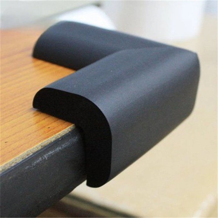 Protecteur de Coin de Table - BabySafetyCornerProtector™ - Noir - Bébé Surdoue
