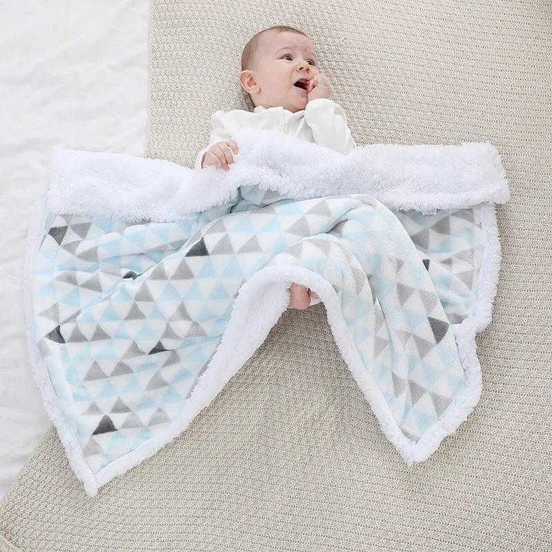 Couverture bebe - BabyBlanketWarmFleeceThermalNewborn™