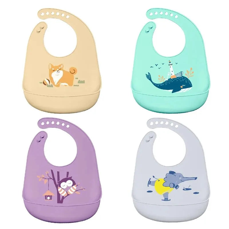Bavoir bébé - en Silicone