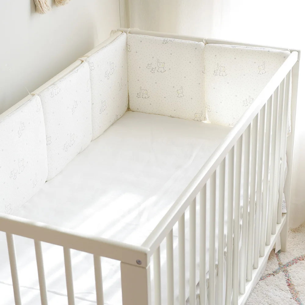 Tour de lit bébé - Baby Bed Bumper™ - Blanc