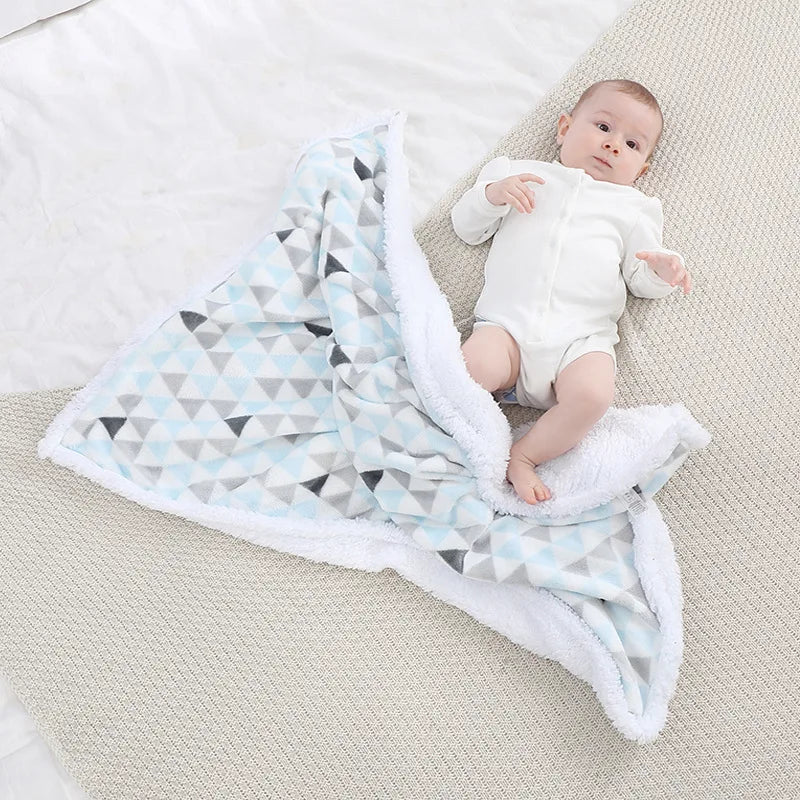 Couverture bebe - BabyBlanketWarmFleeceThermalNewborn™