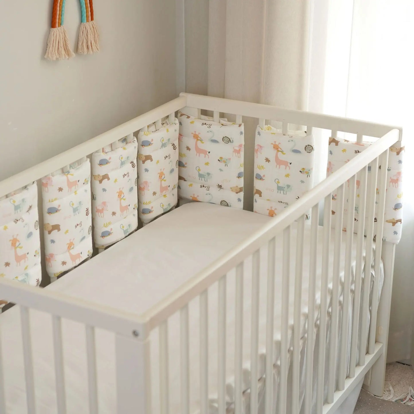 Tour de lit bébé - 8Pcs-Baby-Bed-Bumpers-Cotton-Soft-Crib™