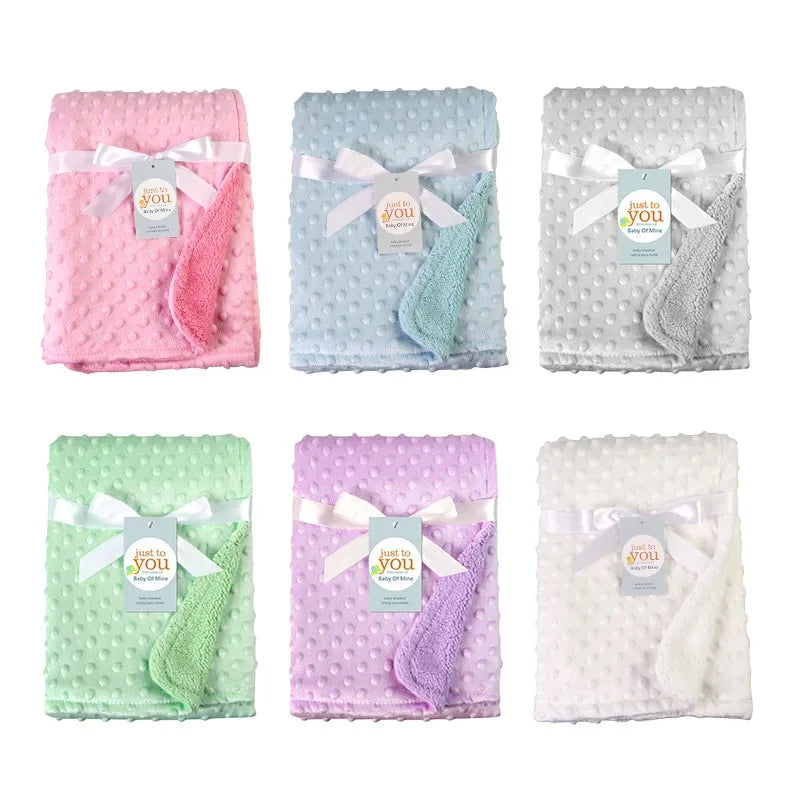 Couverture bébé - BabyBlanketWarmDouble™