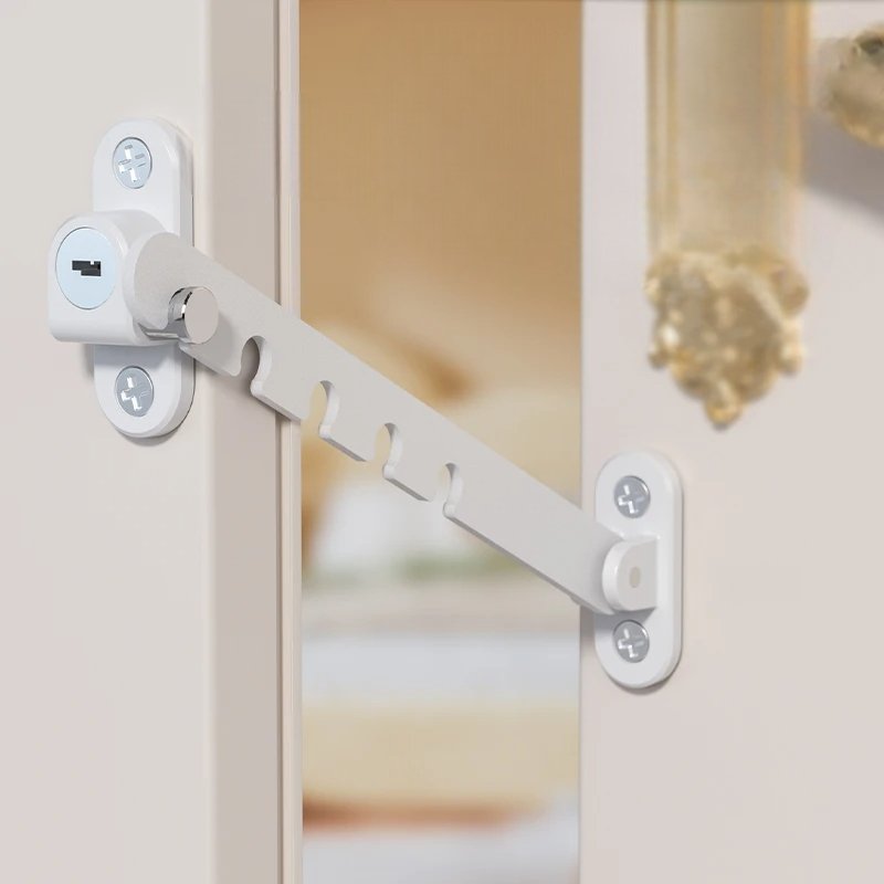 Bloque Porte - ChildSafetyLockStopper™ - Blanc - Bébé Surdoue