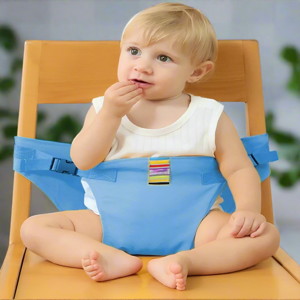 Harnais - BabySecure™ - Bleu - Bébé Surdoue