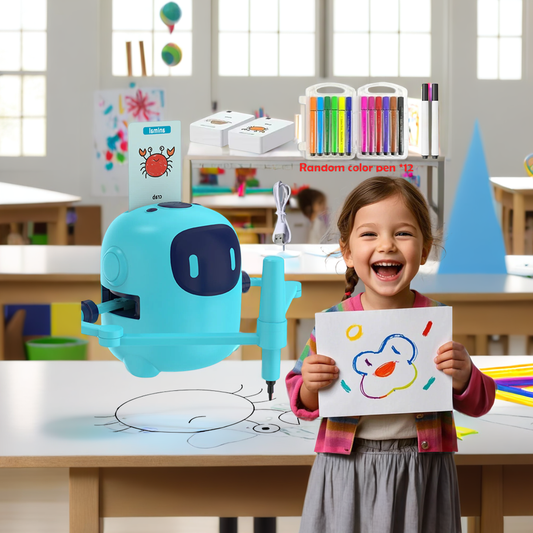Robot de dessin pour enfants