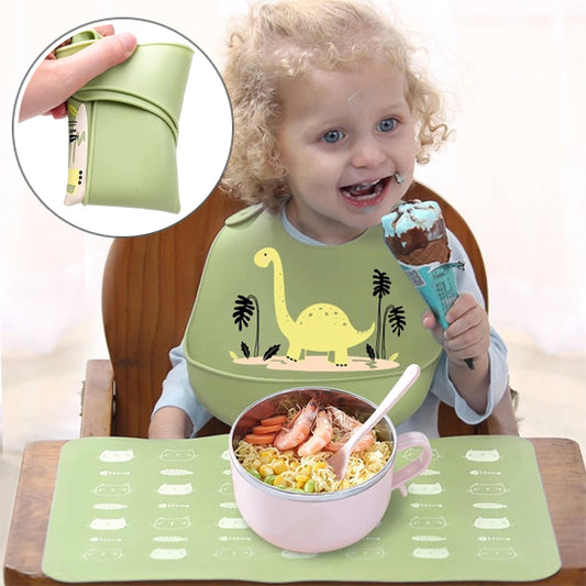 Bavoir bébé - en Silicone